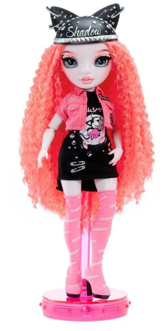 Match Pinkett Doll. Mix & Vision Kids & Old Outfits Collectors Years for Shadow-Mara Accessories Gift (Neon Band 2 Designer Great Rock Pink) High 6-12 Neon Fashion Rainbow Shadow Playset,