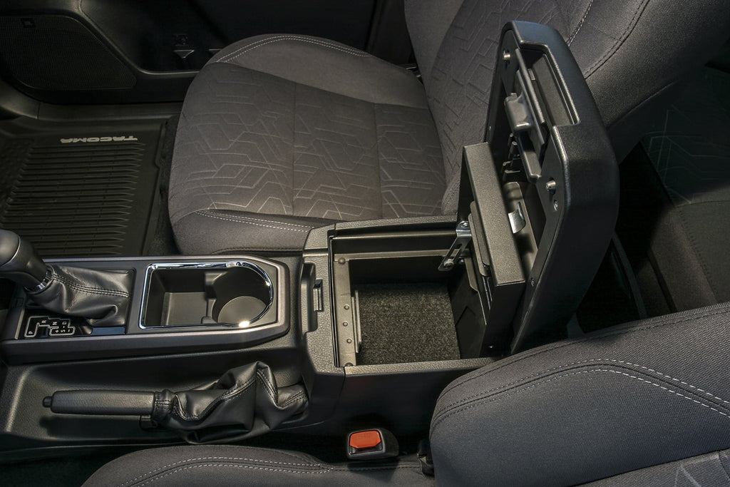 324-01 Black; Tacoma Products Safe; Toyota Console 2016-Current Tuffy Security