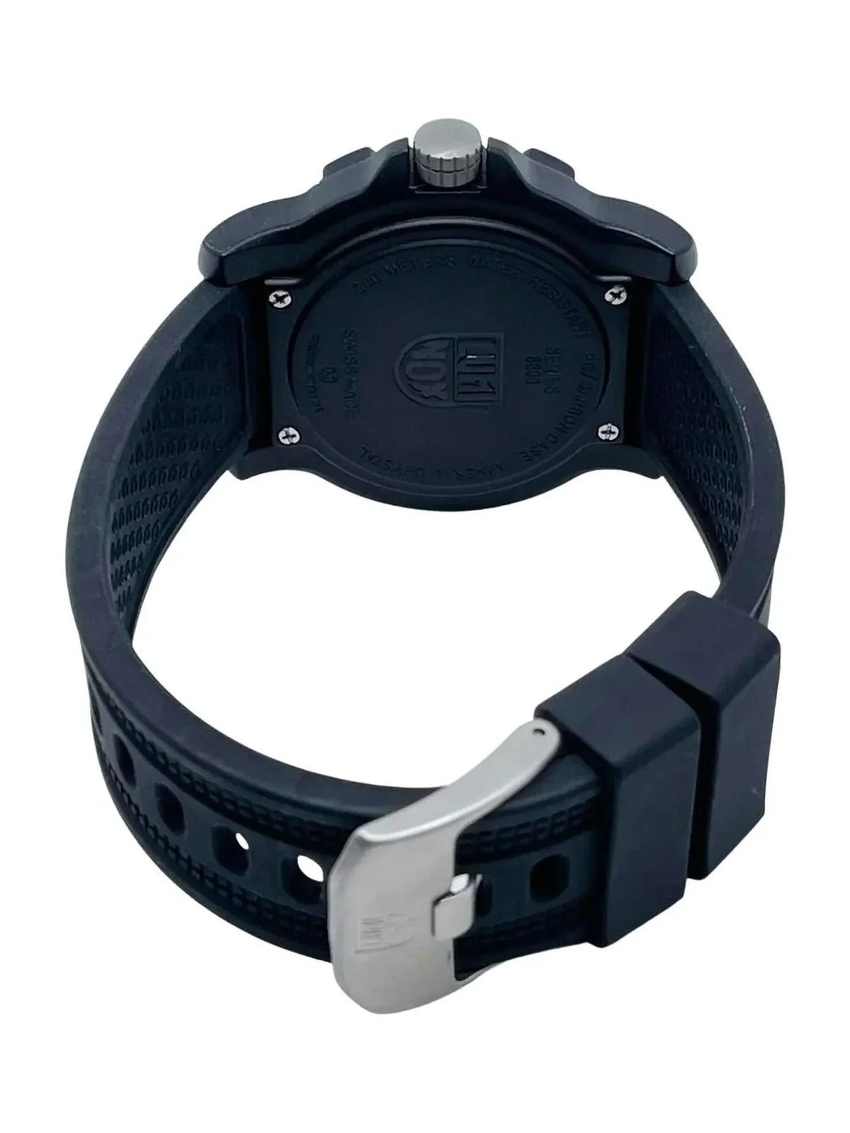 OPS XL.8813.LM Quartz Mens Watch Seal Black Pre-owned (Good) Navy 44mm