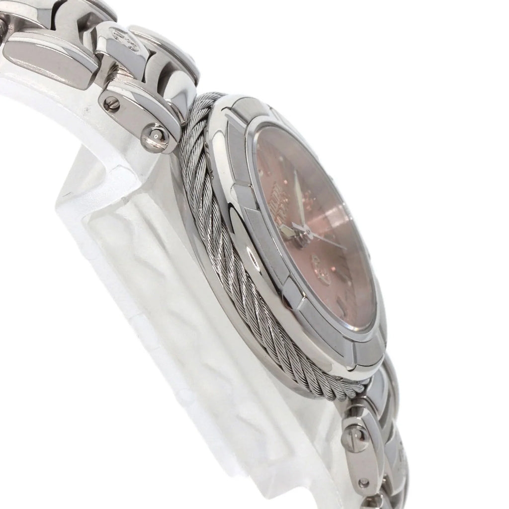 (Good) Steel/SS CHARRIOL Stainless Watch Celtic PHILIPPE Charriol Pre-Owned 53.97.2617 Ladies Philippe