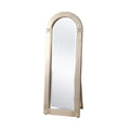 Elegant Full-Length Arch Mirror with Stand