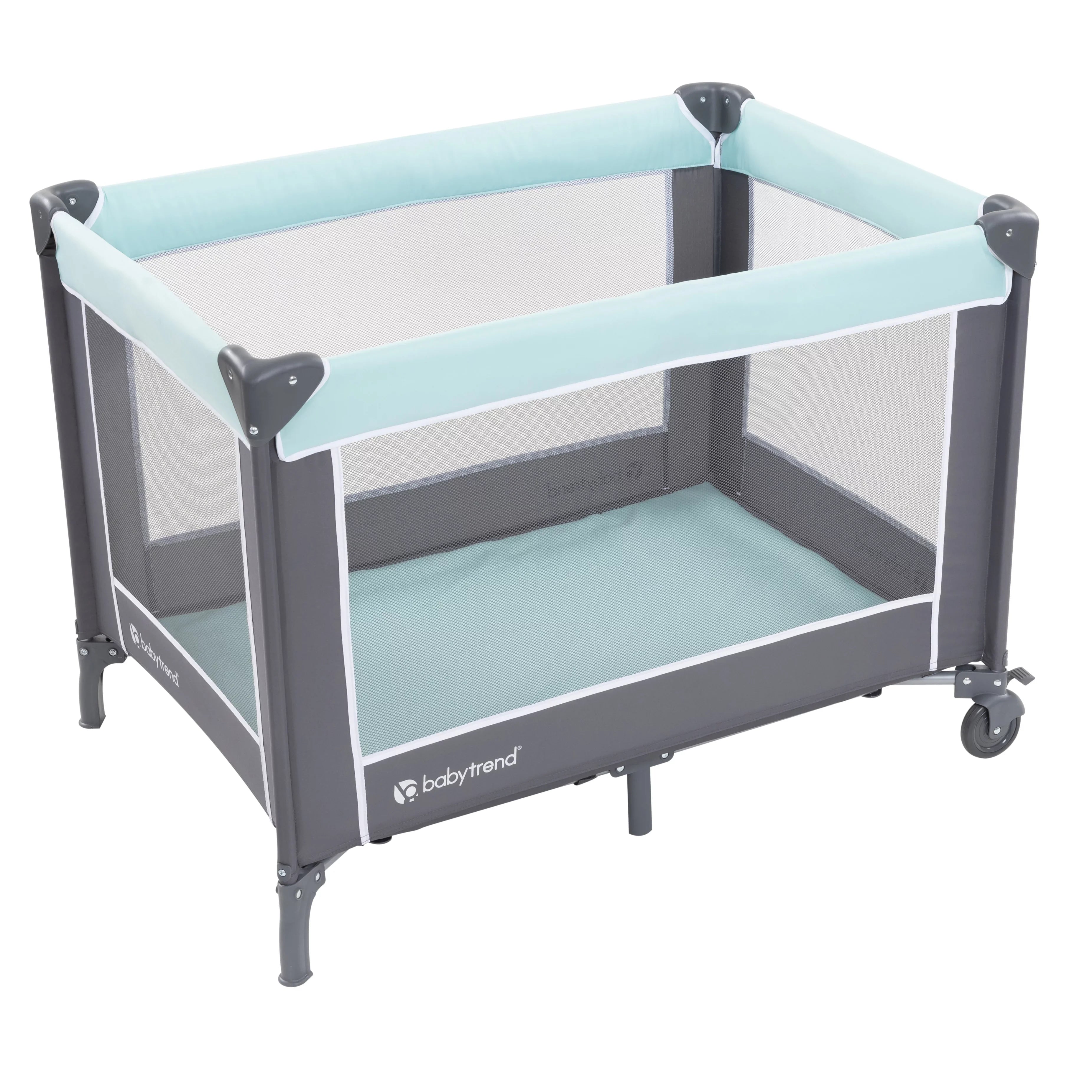 Playard Center Trend Baby Unisex Nursery with Travel Blue, Portable - Bag Twinkle