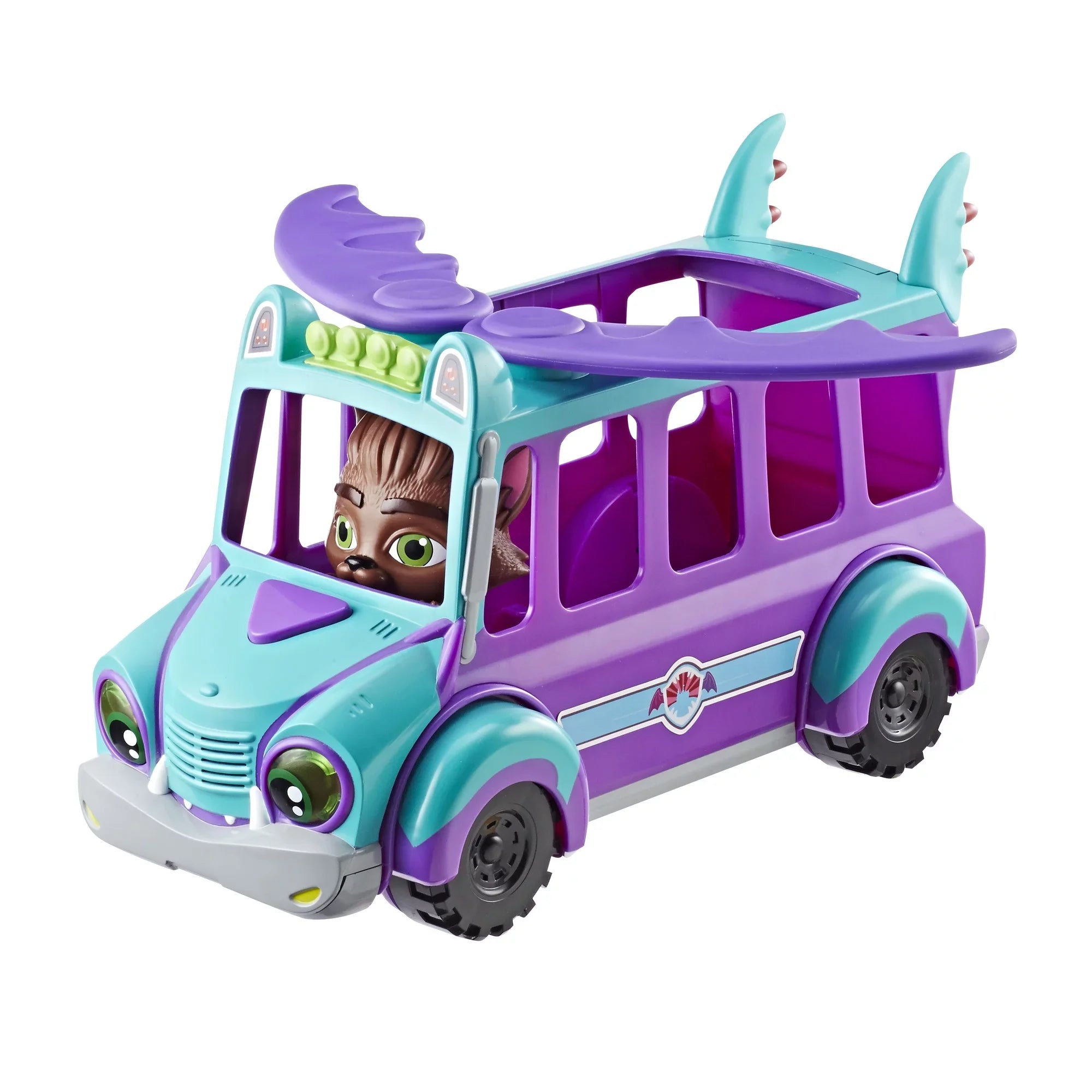 Sounds, and Netflix Toy Music Up Lights, Monsters Super Monster GrrBus with Bus 3 Ages and