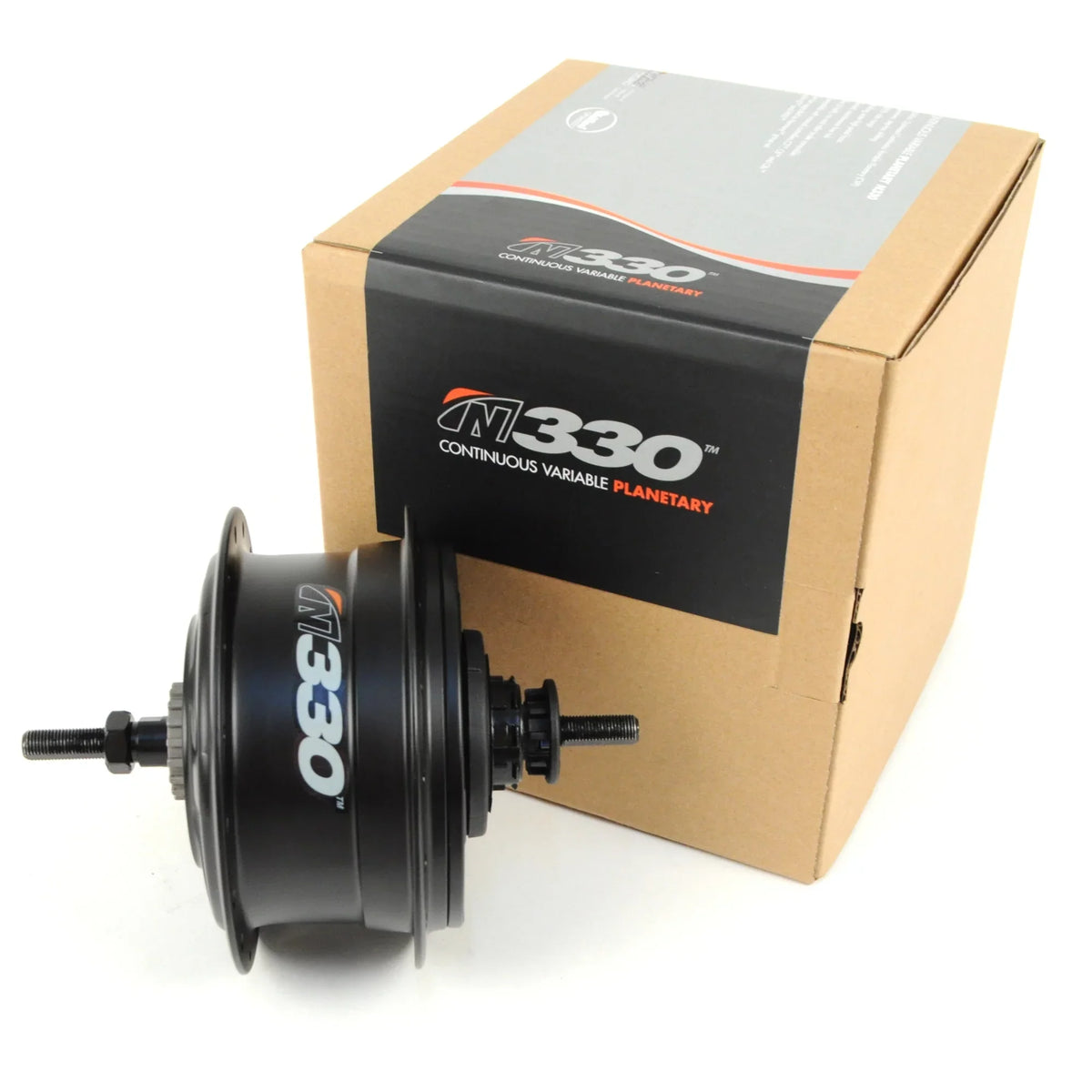 32h Internal Roller Hub C3 New Gear NuVinci Bicycle N330 Brake CVP Black // Rear
