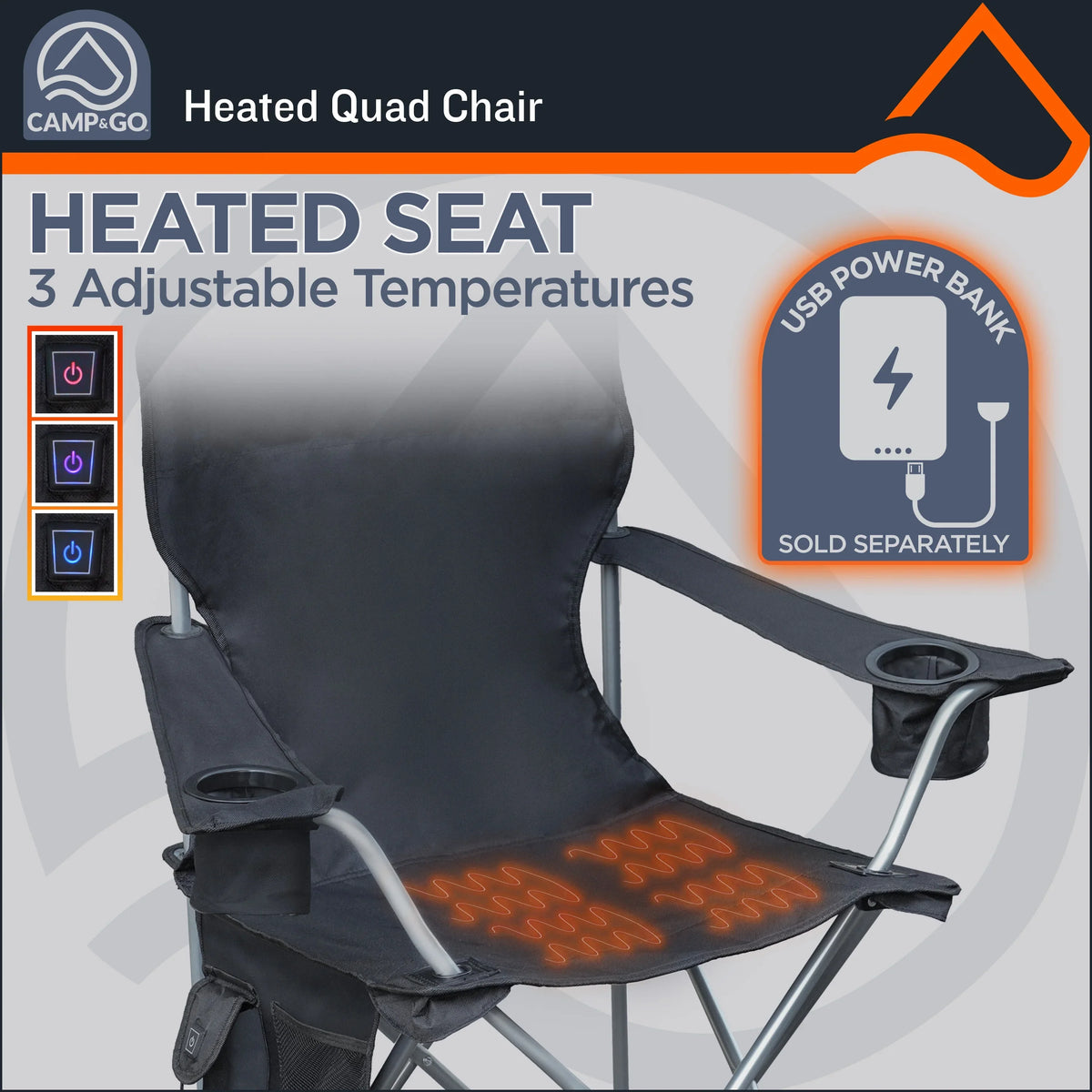 Deluxe Heated Quad chair