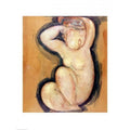 Modigliani 24 by Poster C.1913-14 Caryatid - Print Amedeo in. 18 x