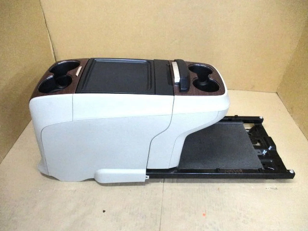 (Good) Sienna OEM LKQ Entertainment Rear Center Gray Console 11-20 w/ Toyota Sliding Pre-Owned