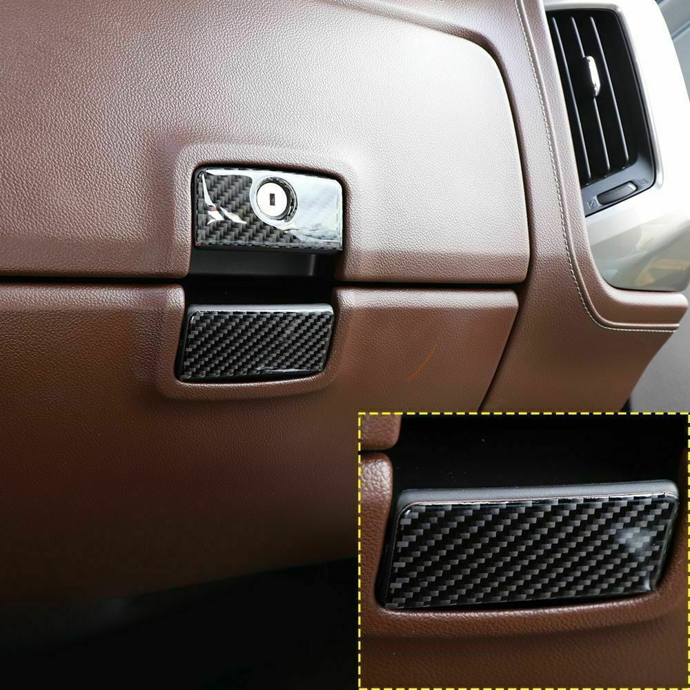 for Chevrolet Box Fiber Accessories Teledu Storage Carbon Silverado Handle Co-pilot