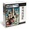 Lantern Piece Press Scratchboard Jekyll Georgia, Castle, Jigsaw 1000 Puzzle, Sand Island,
