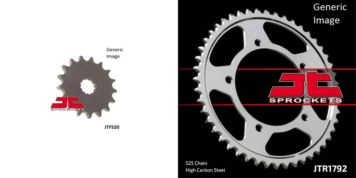 2006-2010 SUZUKI Rear & Kit for GSX-R600 Front JT Sprocket Street