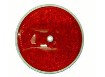 '- Center Pack) Hole Cortina 13-099-32 Red - (100 3-3/8" Reflector Mount Dia.