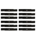20 Blades Deck 60" Gator High Toro Fits Fits x 5/8" 12PK Mulching Fits Lift Exmark 1/2"