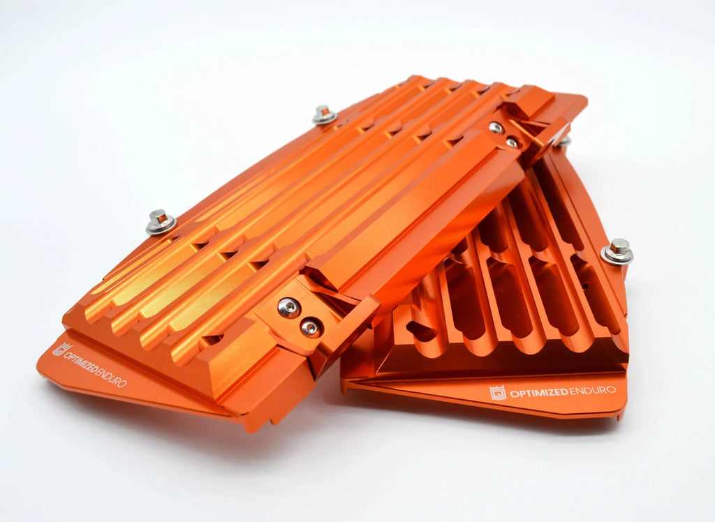 (Orange) Optimized Guards KTM Radiator 2016-2023 for Enduro