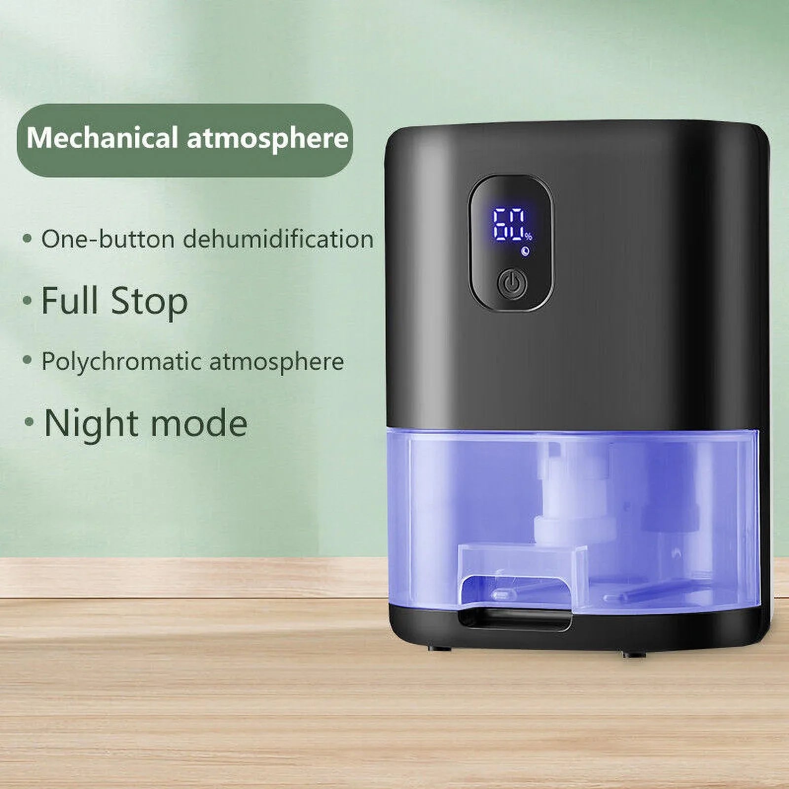 Dehumidifier Capacity Basement (Black) for 1000ml Dehumidifier, Portable and Electric TOPCHANCES Home, 10-20©O