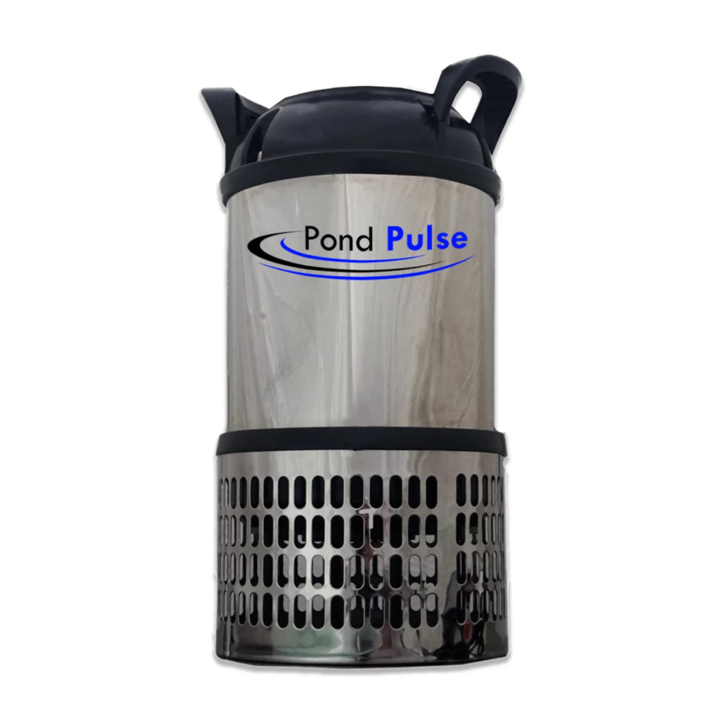 w/ Ponds, Water Submersible 15,000 - Hybrid Pulse Drive Gardens for PP-15000 GPH Power Cord 30' Waterfalls PONDS Pond HALF Pond OFF Pump Free and