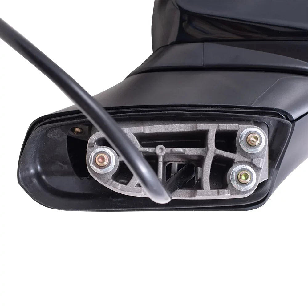 2019 Brock without Right Heat-Signal-Camera Compatible Textured Passenger Replacement Aftermarket Hyundai with Fe Santa Power Black Mirror