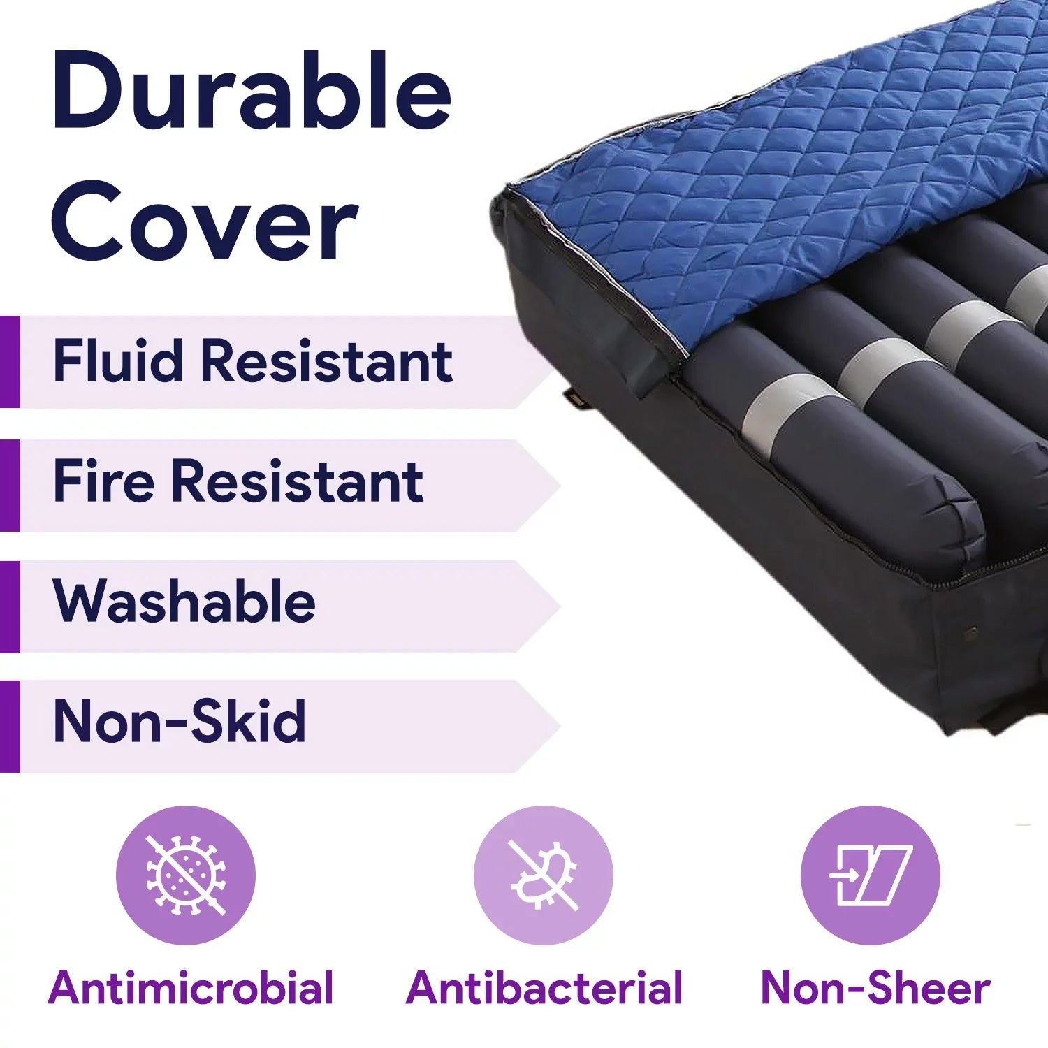 Silent with 36¡± x Side Mattress Pump - Alternating Perimeter x Low 80¡± Digital Proheal Loss Air 8/11" Air Air & Pressure
