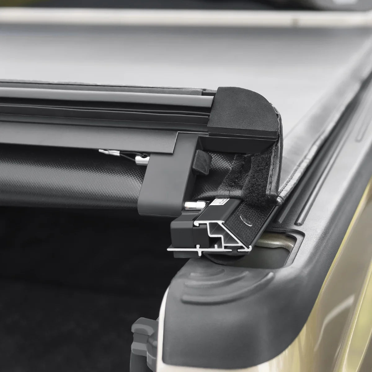 Auto Fits Truck Drive Bed Bed up Tonneau Roll Ranger Ford 6Ft 19-23 Soft Cover