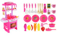 and Little Kitchen Pans Set with Utensils, Play Cups, Food, Cooking Pretend Chef's Pots