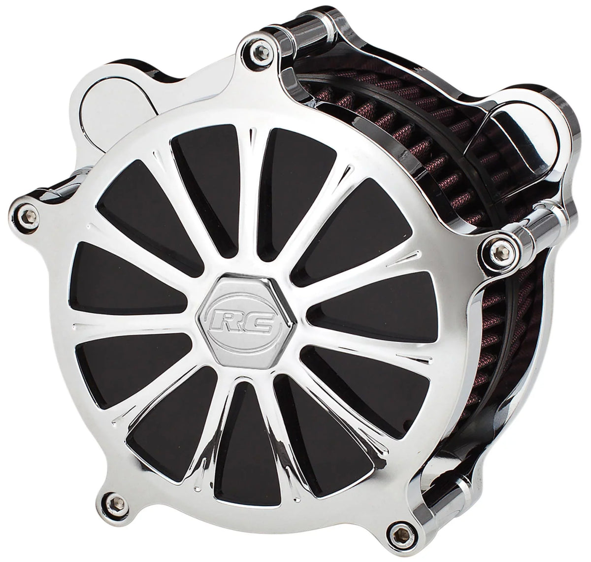 Airstrike Components (AC-09C-122C) Chrome RC Exile Cleaner Air