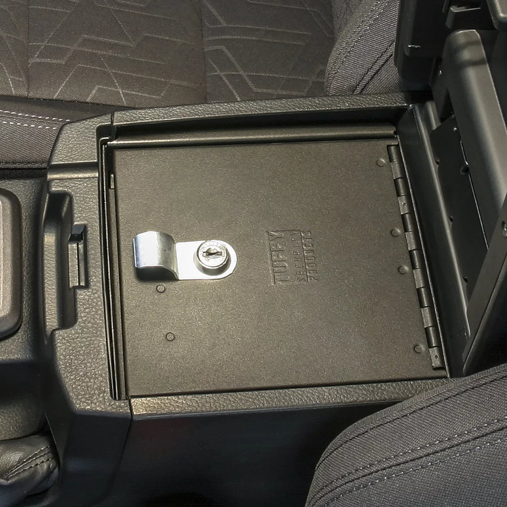 324-01 Black; Tacoma Products Safe; Toyota Console 2016-Current Tuffy Security