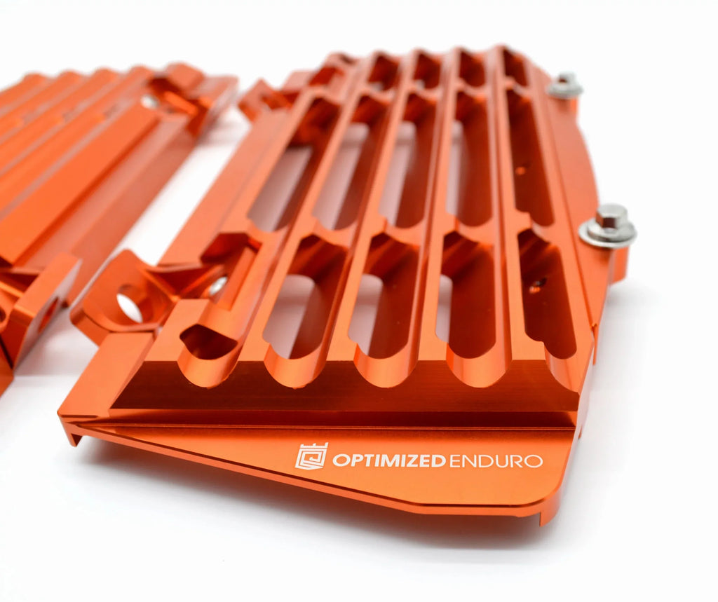 (Orange) Optimized Guards KTM Radiator 2016-2023 for Enduro