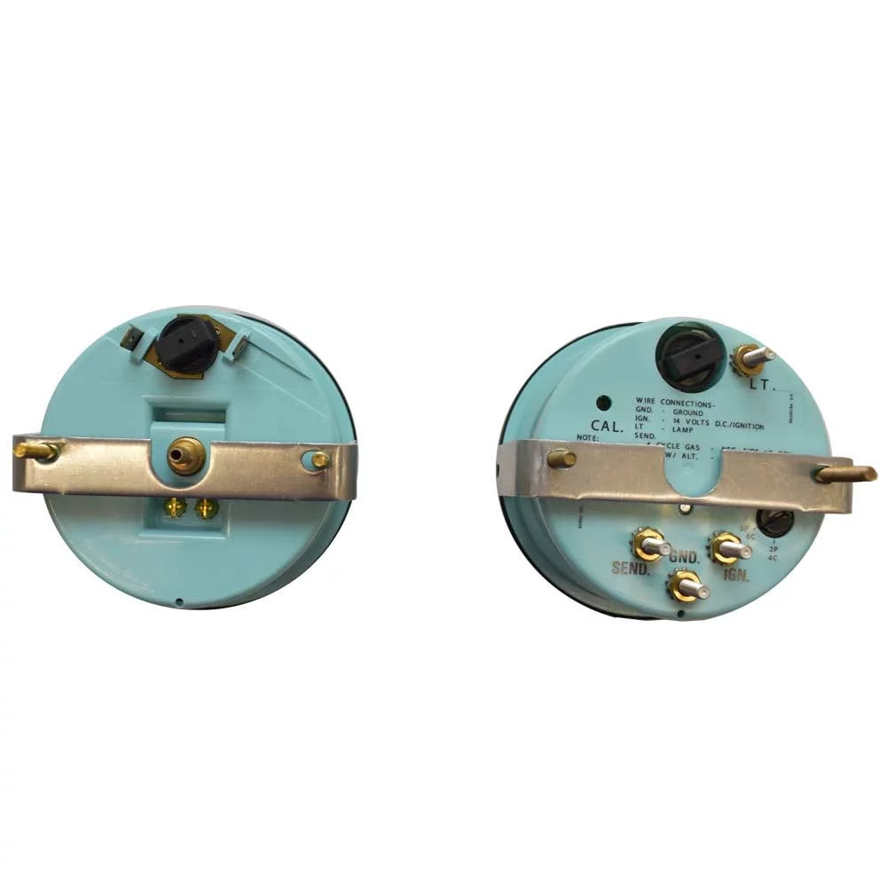 Black 3 69921 Inch 69922 Silver 1/4 Teleflex Boat | Gauge Set