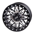 '+ 2 YAMAHA Teton Tusk Wheel Sport 1000 4/156 Machined/Black 4.0 3.0 2022 RMAX 14x7 Beadlock Wolverine For