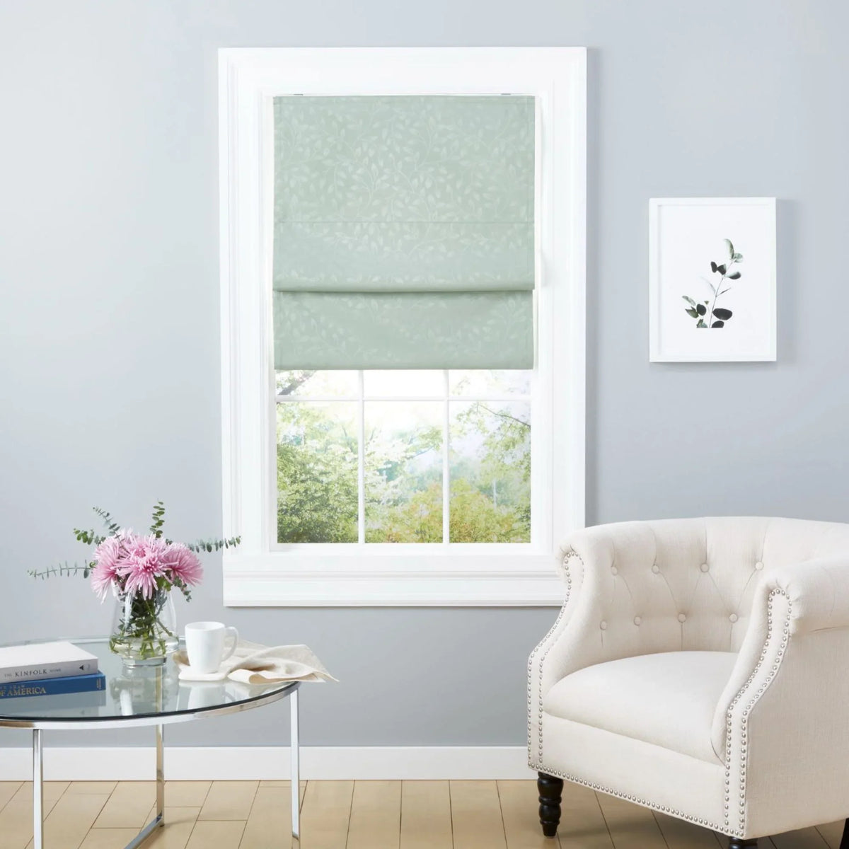 Botanical Total Shade, Home 64", Bolan Blackout Roman Exclusive 23"x Sage
