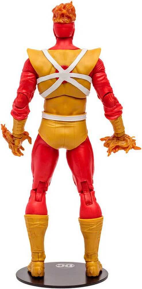On Firestorm McFarlane (Cris Figure Collector Action Earths) Infinite DC Edition