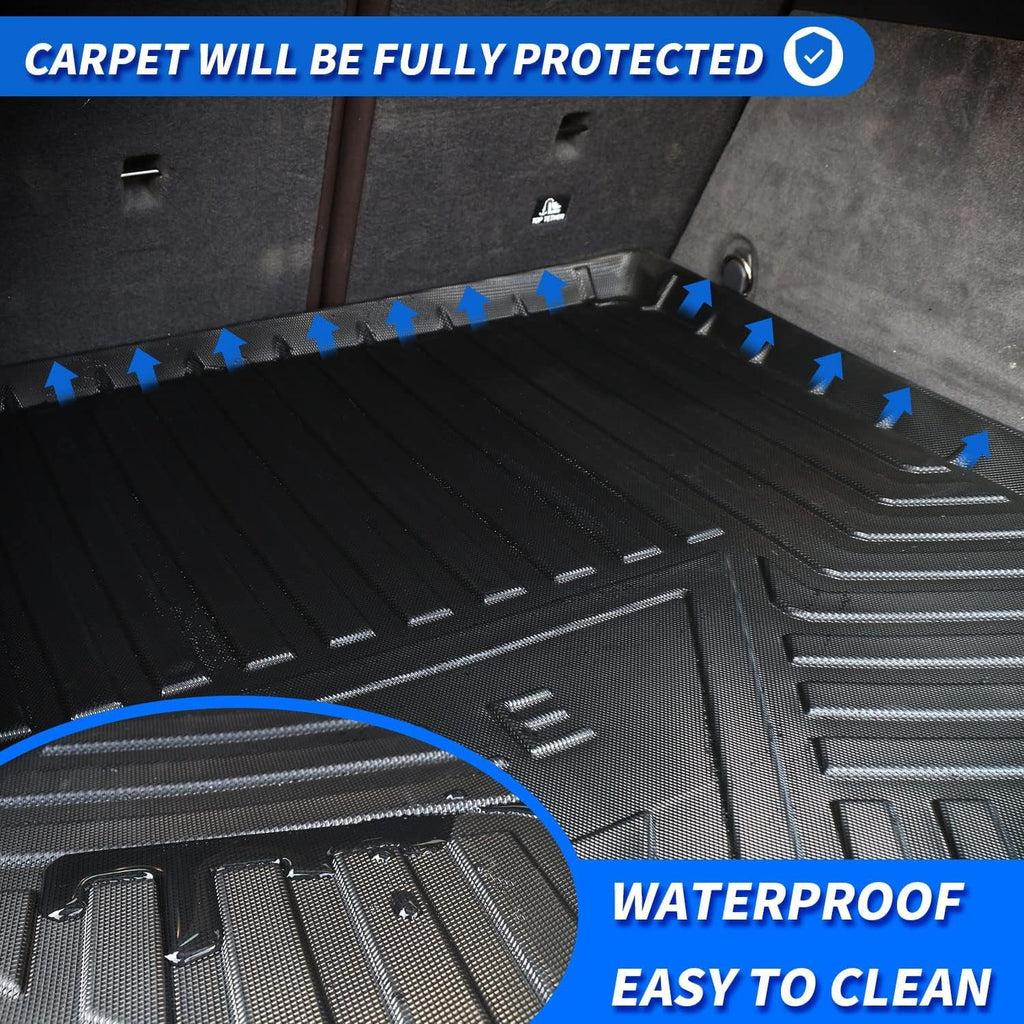 BMW Rear Cover , Black Cargo 2023 2019-2024 Cargo X5 Liner for 2021 2022 fit Floor Mat BMW All 2024 Accessory Trunk 2019 X5 Weather Tray 2020