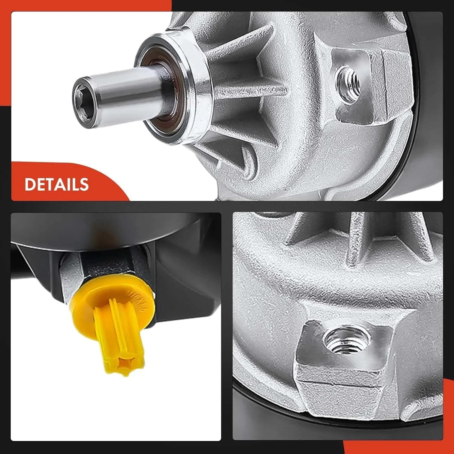 Steering Reservoir F-350 F-200 Pump with Ford Power with Compatible 1990-1997 Bronco F-250 A-Premium F-150