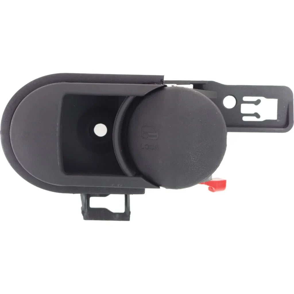 '- lock button| Trim:All Jeep door Handle With Front Door Or Textured For Passenger 2010) Submodels Side Wrangler Rear, Black | Interior (JK) (2009