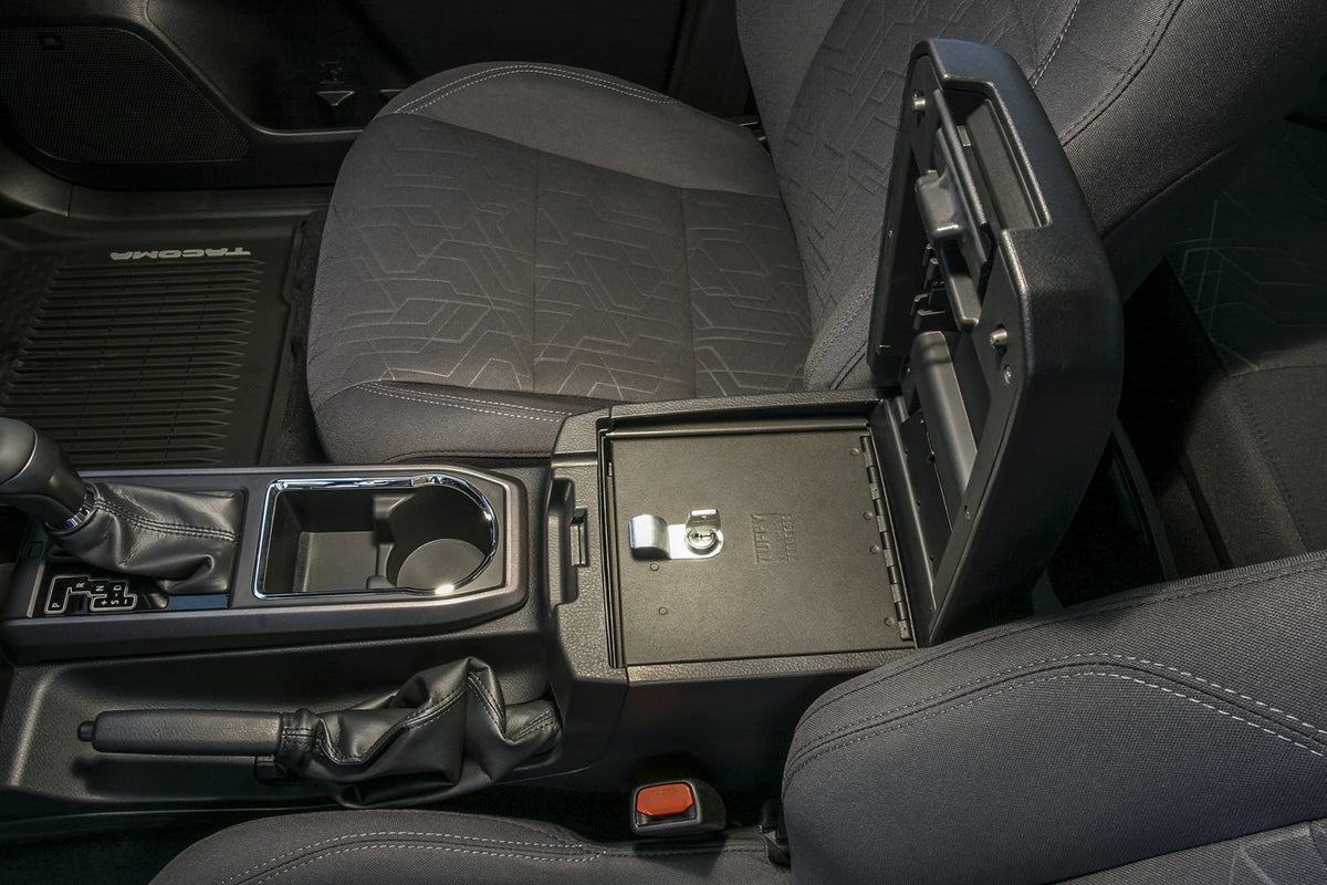 324-01 Black; Tacoma Products Safe; Toyota Console 2016-Current Tuffy Security
