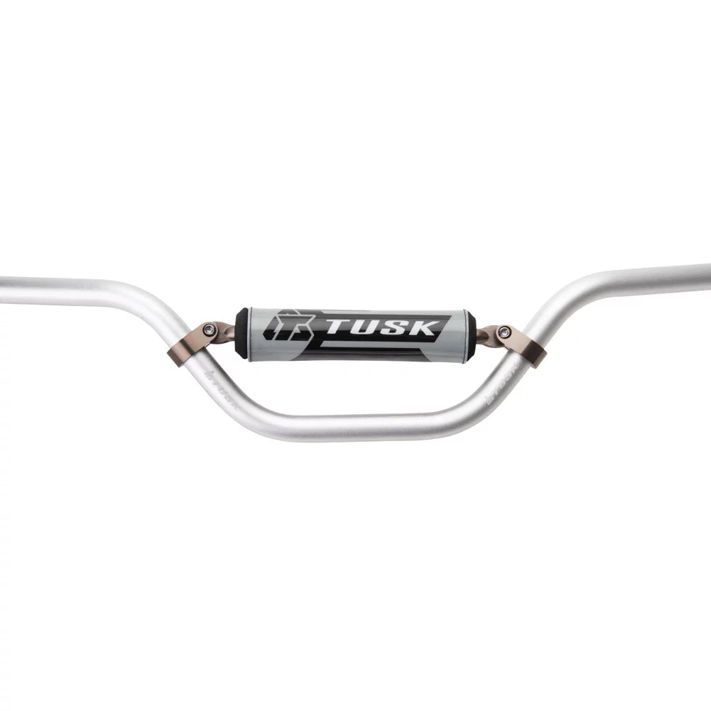 LX3 Tusk Aluminum Mini For SX LEM Silver Bend T-10 Handlebar 7/8" 2000