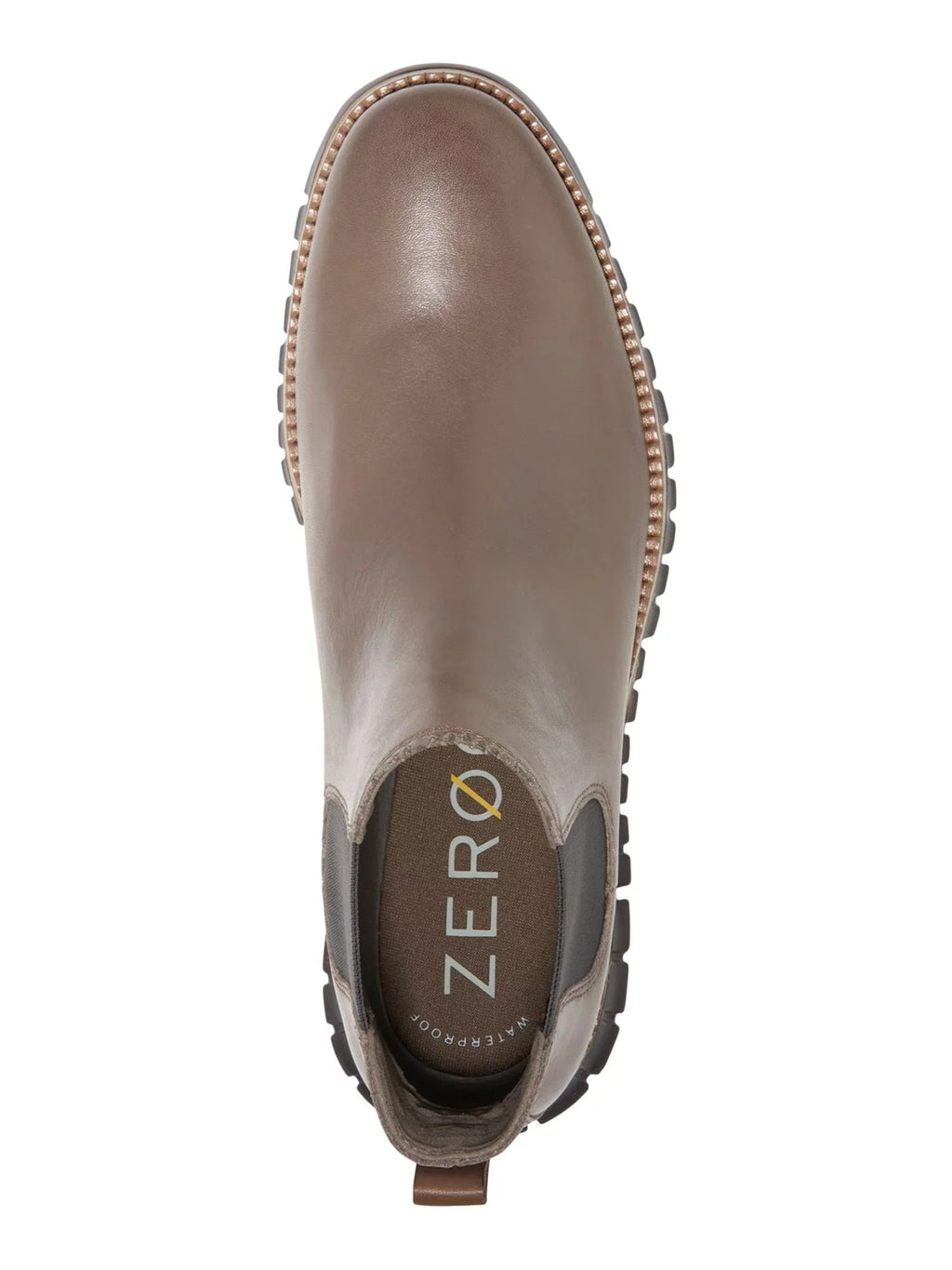 7 Chelsea Brown Wedge COLE Toe Comfort Waterproof Mens M Zerogrand Round HAAN