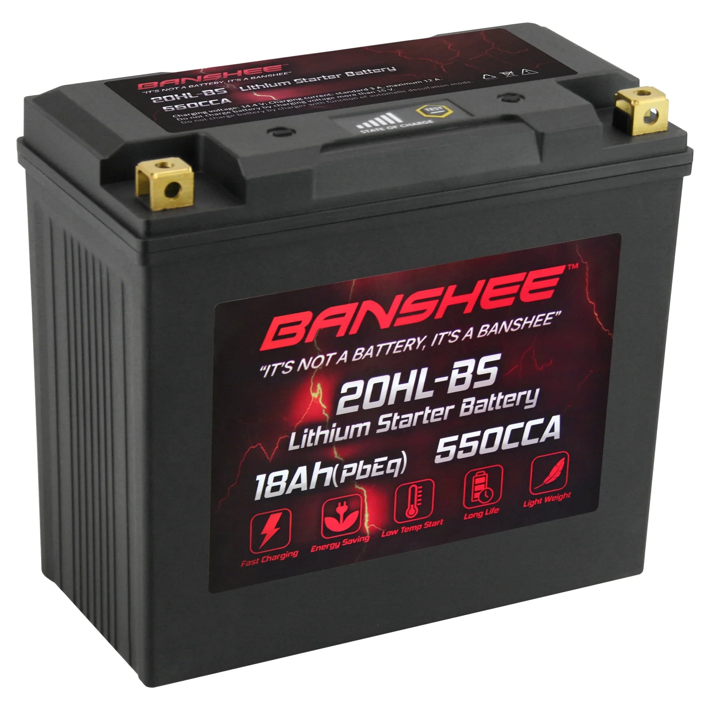 LiFePO4 Battery to 2004 20L-BS Banshee XA800A Yamaha WaveRunner Compatible 2002 XLT800 Motorsports with
