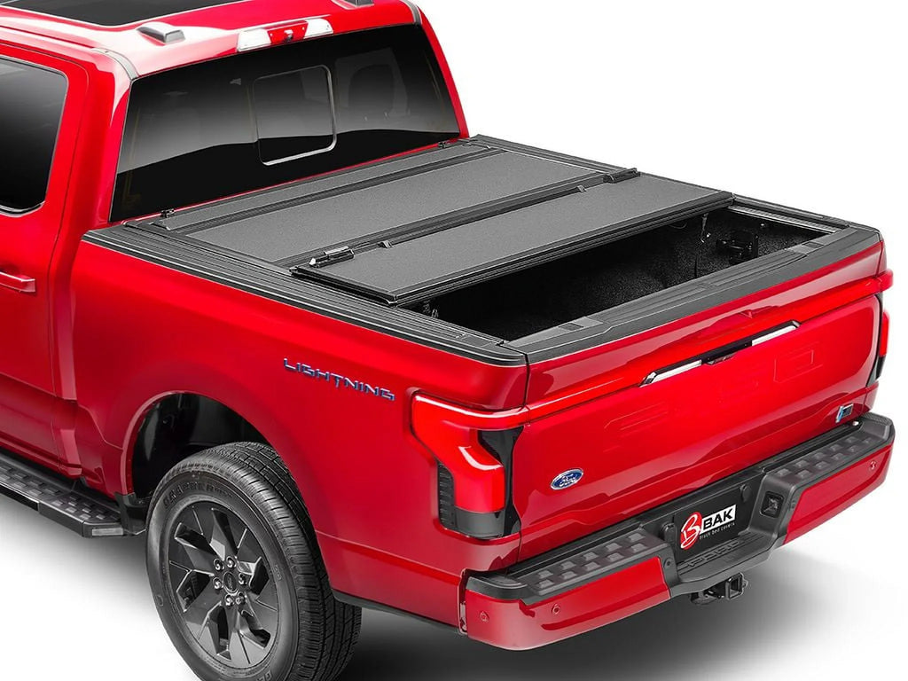 2023 - BAKFlip | Hard 2019 MX4 Cover | BAK 448332 Folding RealTruck Tonneau 5' 1" (61") Truck Bed with by Compatible Bed Ranger Ford