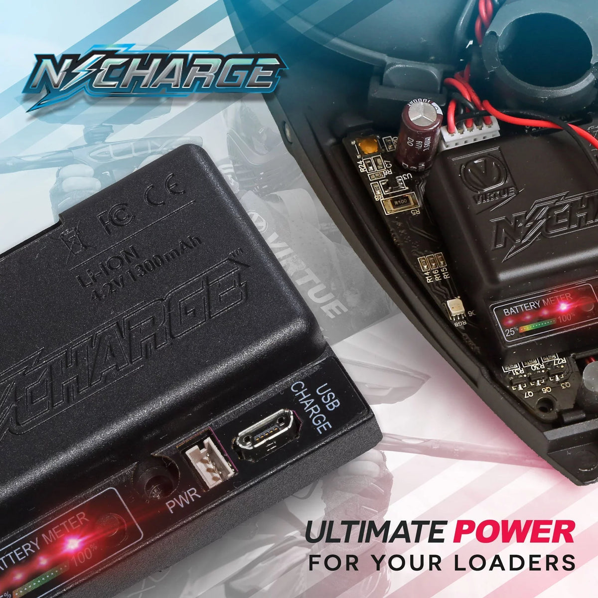Virtue & all Spires Rotors N-Charge Pack - Fits Battery Rechargeable
