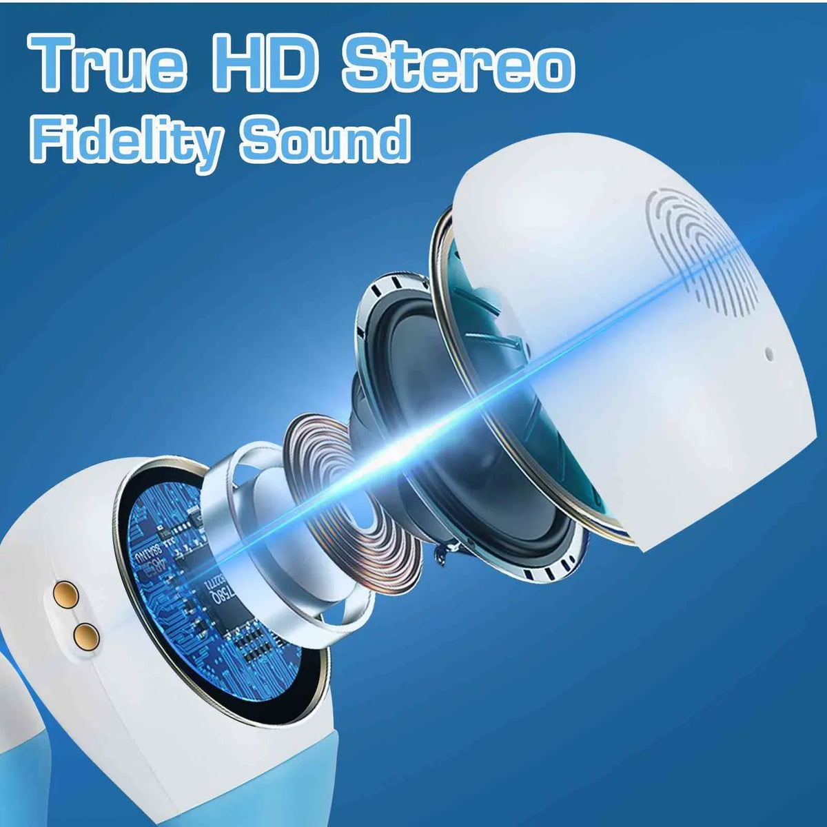 Deep QC3 Bluetooth Built-in Headphones in-Ear Charging Zenfone - Case True Gray Earbuds Headset Control Stereo UrbanX with for Mic ZB500KL Go Bass Premium Wireless Earphones Touch