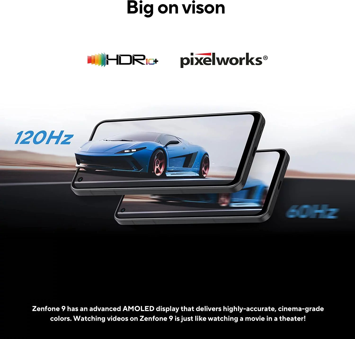 5.9¡± SIM, AMOLED AI2202-8G256G-WH 256GB, 120Hz, FHD+ LTE 8GB, White, Camera, 50MP/12MP ZenFone US Unlocked ASUS Dual 5G Dual 9, Version, 2400x1080