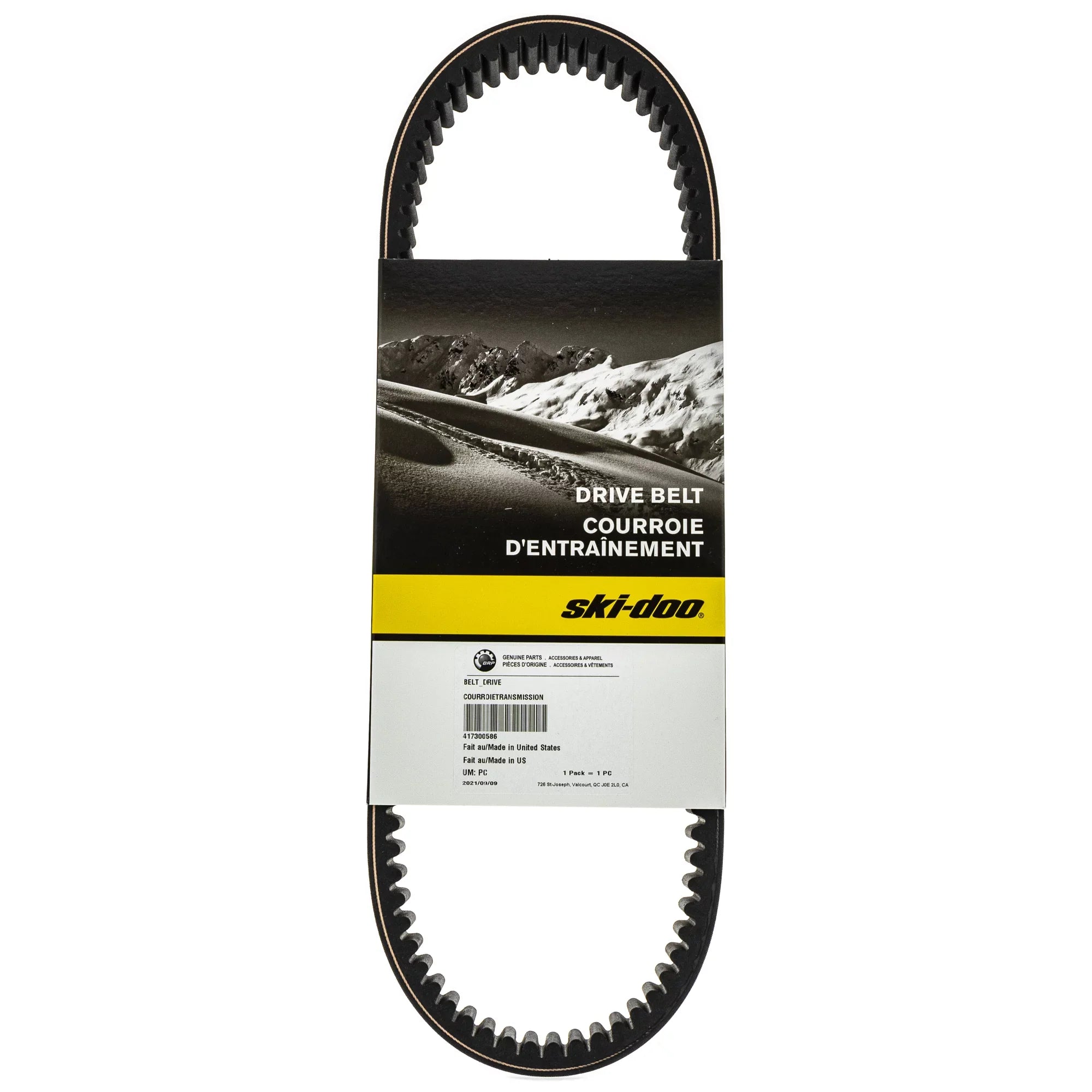 MXZ GSX 417300586 Summit 2003-2019 GTX Belt Legend Ski-Doo Grand Drive for