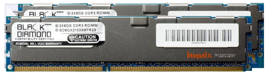 5016I-MRF 240pin DDR3 SuperServer Module Memory for 2X8GB SuperMicro 1333MHz PC3-10600 Upgrade Diamond RDIMM RAM Memory 5000 16GB Black