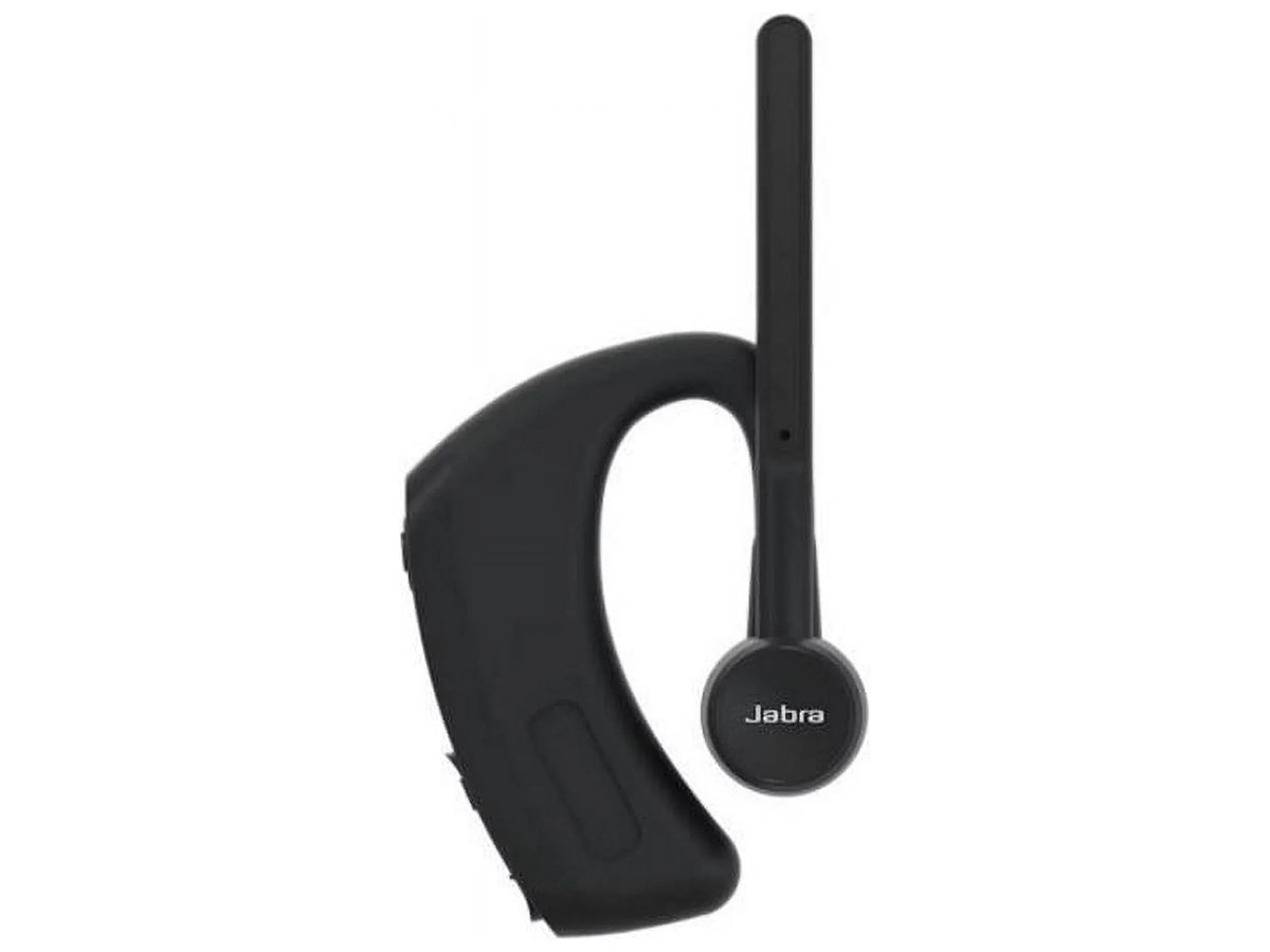 '- Ultra Jabra Noise Ear Push-to-Talk Cancelling Black - Advanced 45 Headset Hook Face2Face Perform Mode, Bluetooth Microphone, Discreet Design and Functionality, Mono