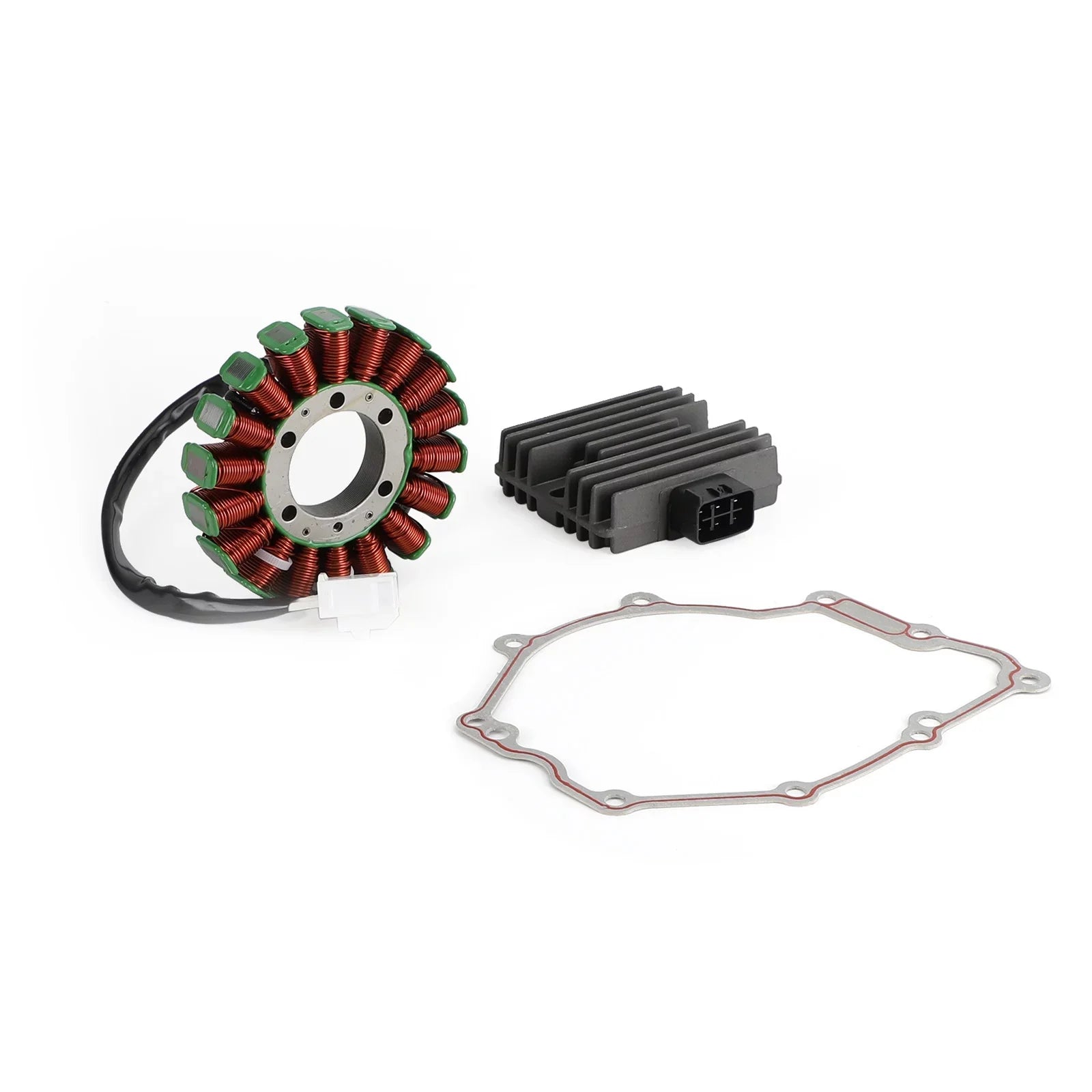 YZF-R6 Magneto Stator+Voltage For R6 Yamaha YZF Coil Rectifier+Gasket 2006-2016