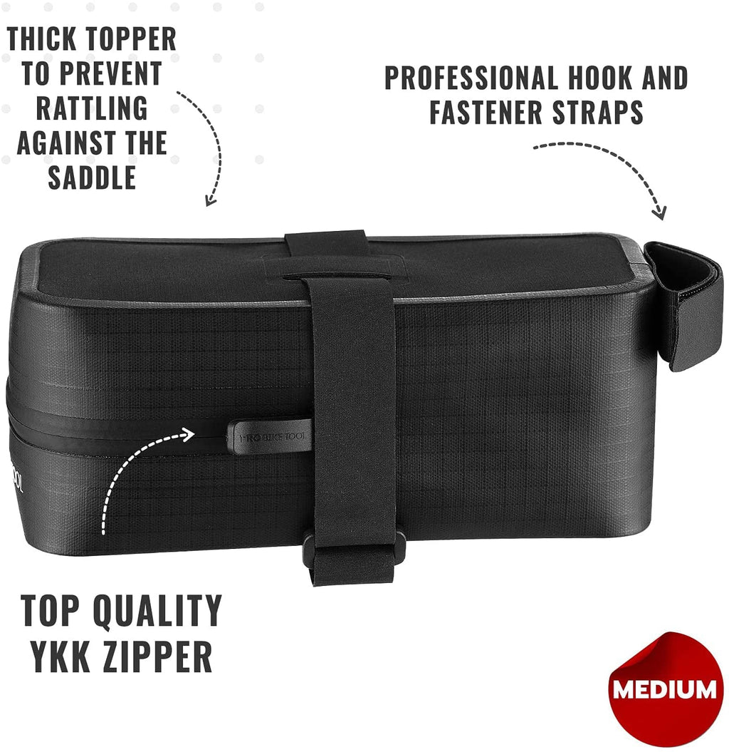 The Under (Large) Seat Bag Bicycle TOOL PRO BIKE Saddle