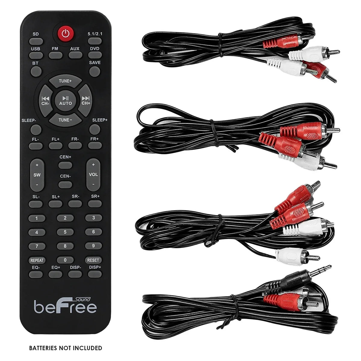 Channel W Sound Black 80 Surround Sound 93695498M 5.1 (93695498M) beFree Speaker