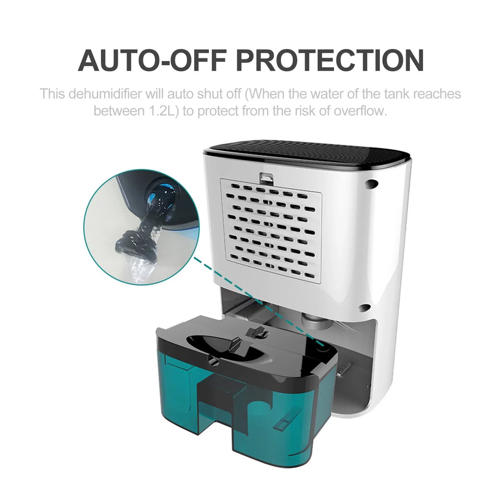 and off Compact for Dehumidifier Ideal Auto Garages Protection with Basements