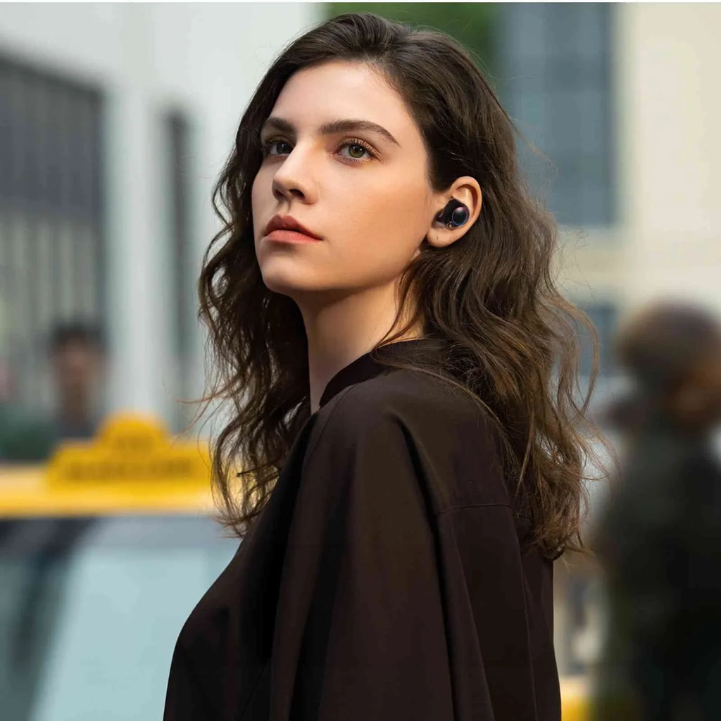 P11 True Black, Compatible Dual 5G with Charging Bluetooth IPX5 Wireless + UrbanX 5.2 Bluetooth Water Connect, Connection, Boost Resistance, Case, Balanced, Tab Earbuds Lenovo Bass