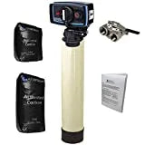 1.5 Black Filter Filter 1, Count Fleck Tank Pack House Carbon Valve, CB1.5-56 5600 Whole System of ft. 1 tank Carbon cu.